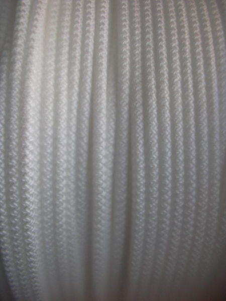 Flaggenleine 5 mm, poly, weiss